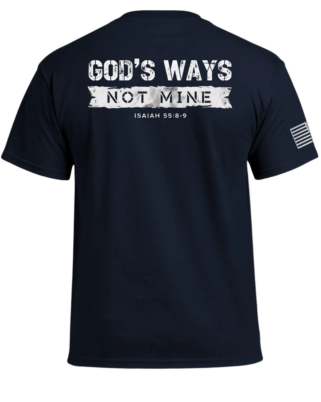 Gottes Wege, nicht meine (Rücken) T-Shirt