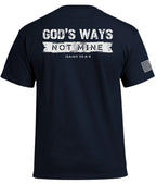 Gottes Wege, nicht meine (Rücken) T-Shirt