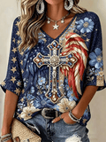Faith Art Print für Damen T-Shirt
