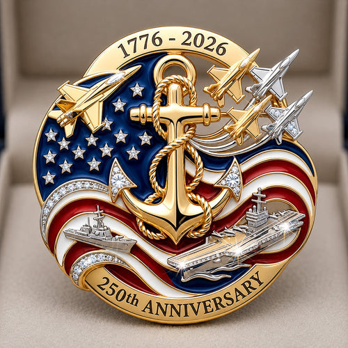 Broche du 250e anniversaire de l'indépendance américaine