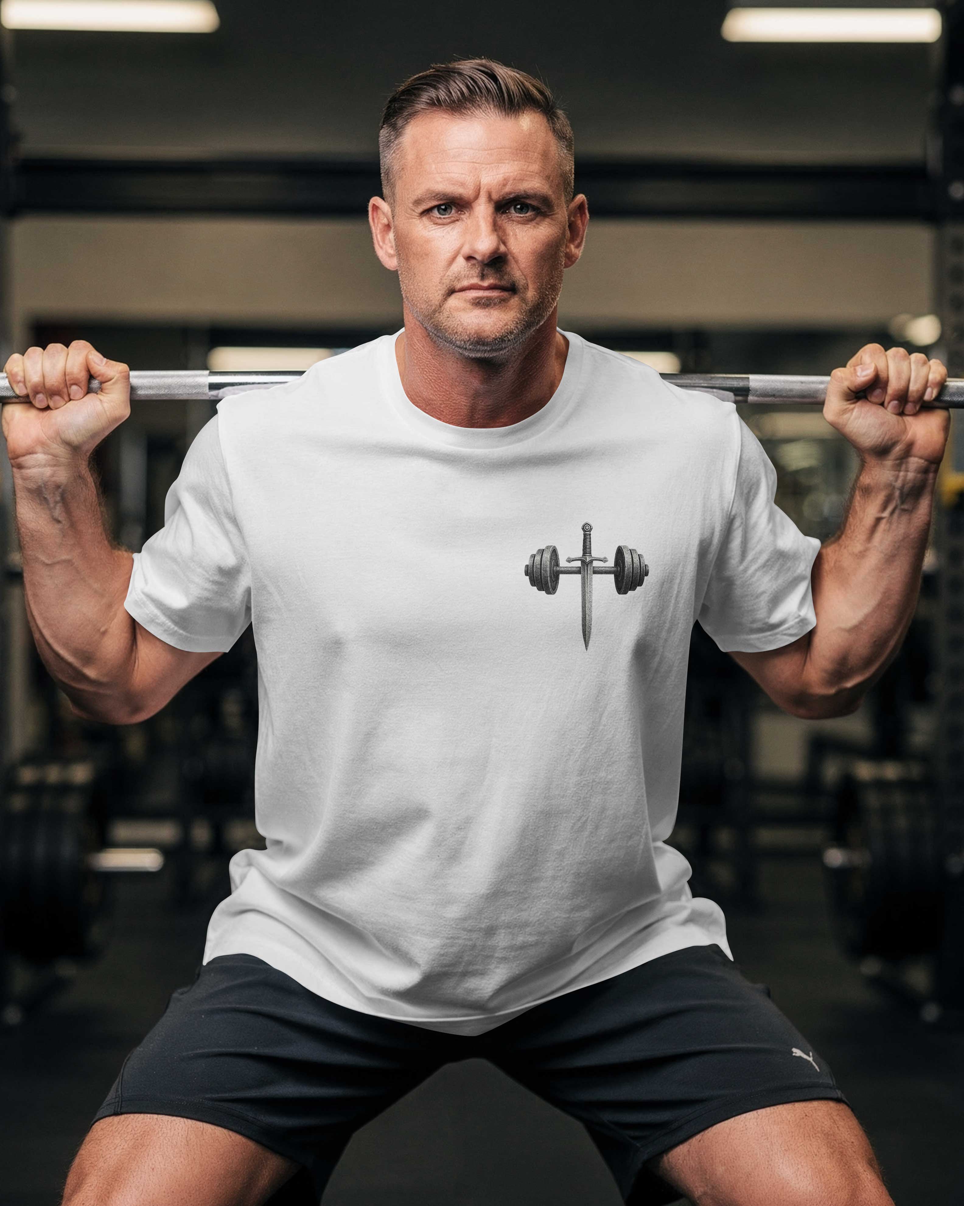 T-shirt design « barre croisée »