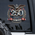 🔥 LIMITED TIME OFFER – 250th Anniversary Golden Eagle Patriotic Decal