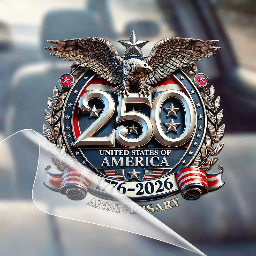 🔥 LIMITED TIME OFFER – 250th Anniversary Decal, United States Of America Eagle Patriotic