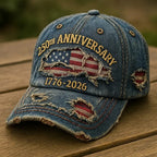 250th Anniversary USA Commemorative Cap (1776–2026)
