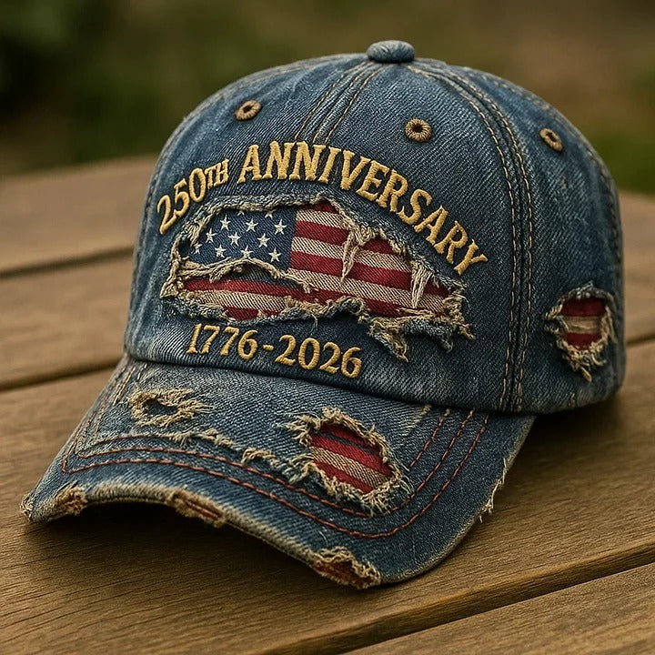 250th Anniversary USA Commemorative Cap (1776–2026)