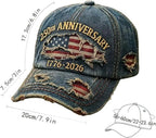 250th Anniversary USA Commemorative Cap (1776–2026)