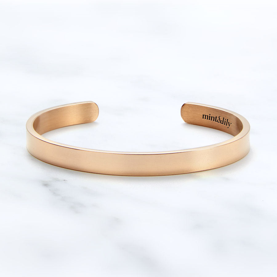 Not Sisters By Blood But Sisters By Heart Cuff Bracelet
