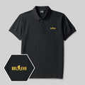 Believe Geek Embroidered Polo Shirt