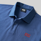 Don't Panic Geek Embroidered Polo Shirt