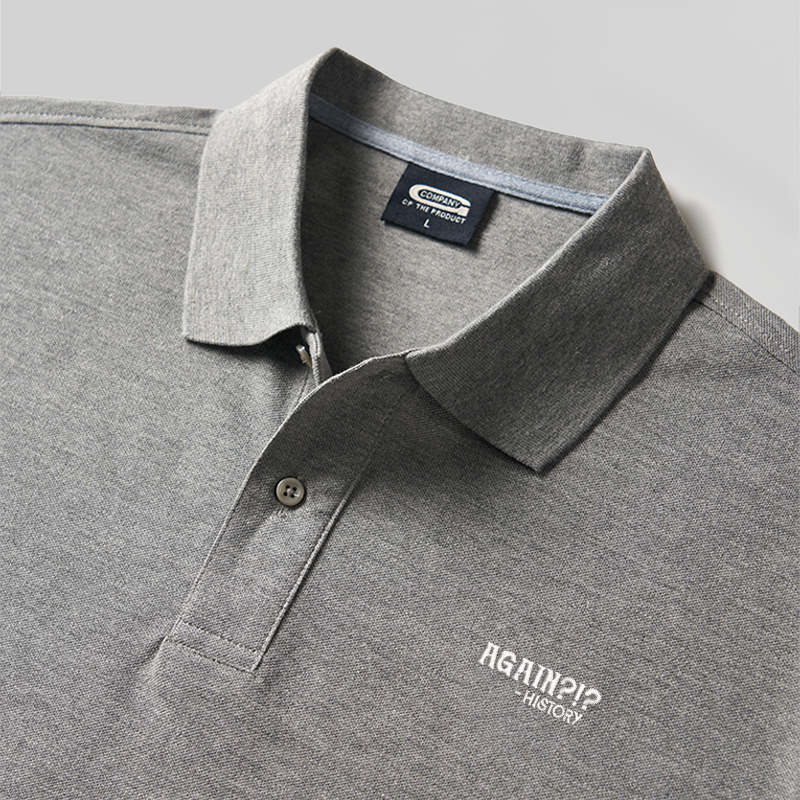 Again?!? History Geek Embroidered Polo Shirt