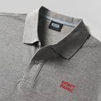 Don't Panic Geek Embroidered Polo Shirt