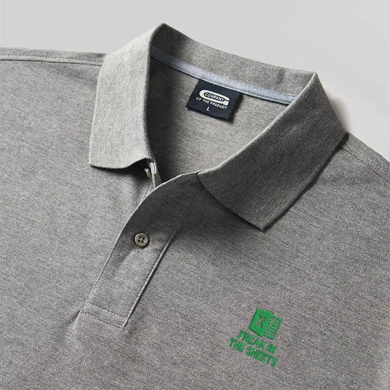 Freak In The Sheets Geek Embroidered Polo Shirt