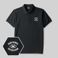 Make Orwell Fiction Again Geek Embroidered Polo Shirt