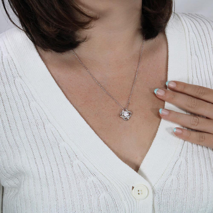 To My Love Preserved Rose & Necklace Set