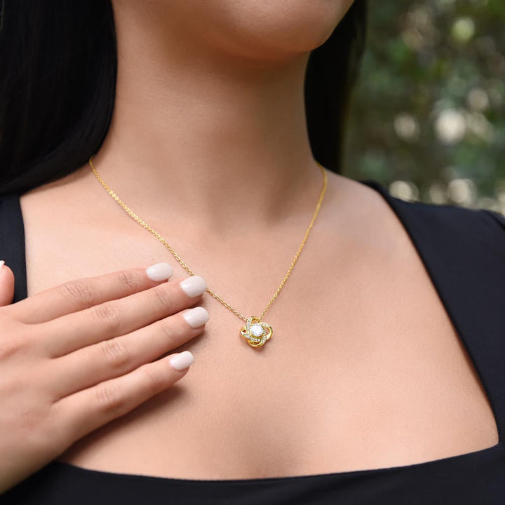 To My Love Preserved Rose & Necklace Set