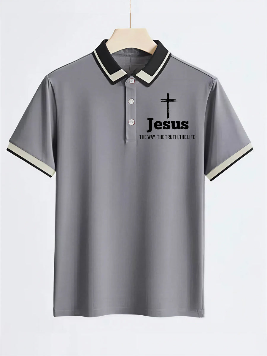 Men's Faith Print Casual Top