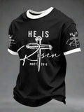 Men's Christian Cross Print Tee