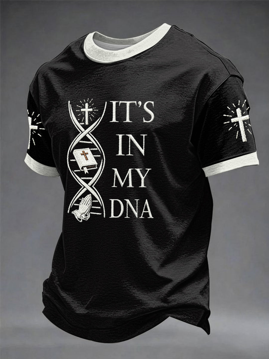 Men's "IT'S IN MY DNA" Printed T-shirt