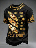 Men's Christian Print Tee