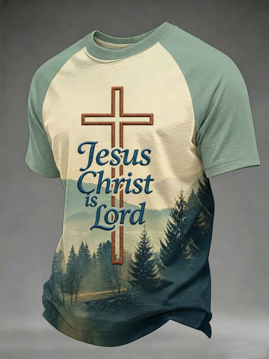 Men's Jesus Christ Is Lord Print Tee