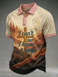Men's I Can't But I Know A Guy Print Polo