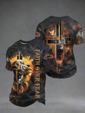 Men's Faith Over Fear short sleeves t-shirt