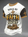 Men's Christian Print Tee