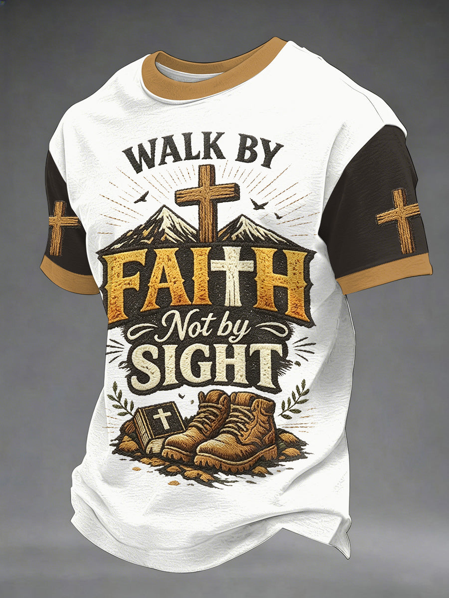 Men's Christian Print Tee