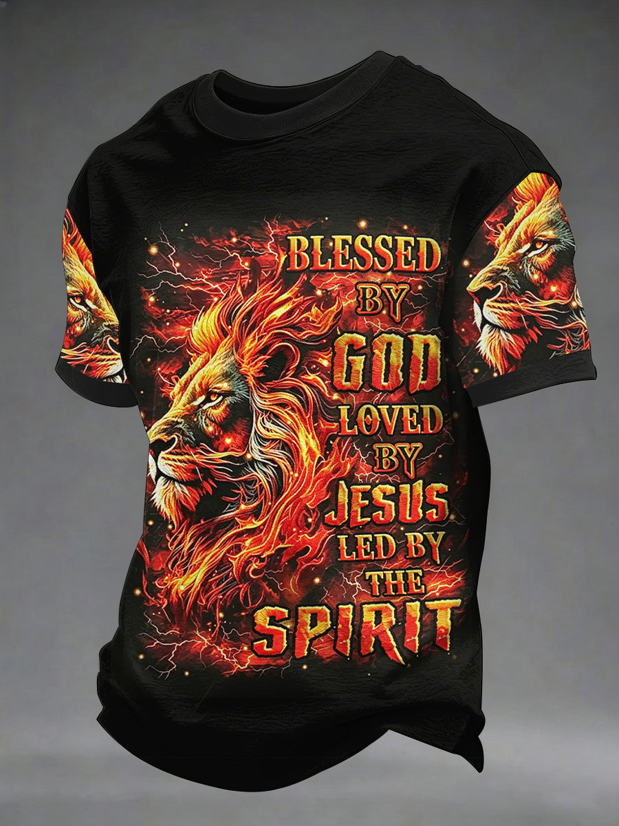 Men's Christian Print Tee