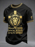 Men's Christian Print Tee