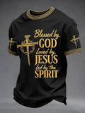 Men's Christian Print Tee
