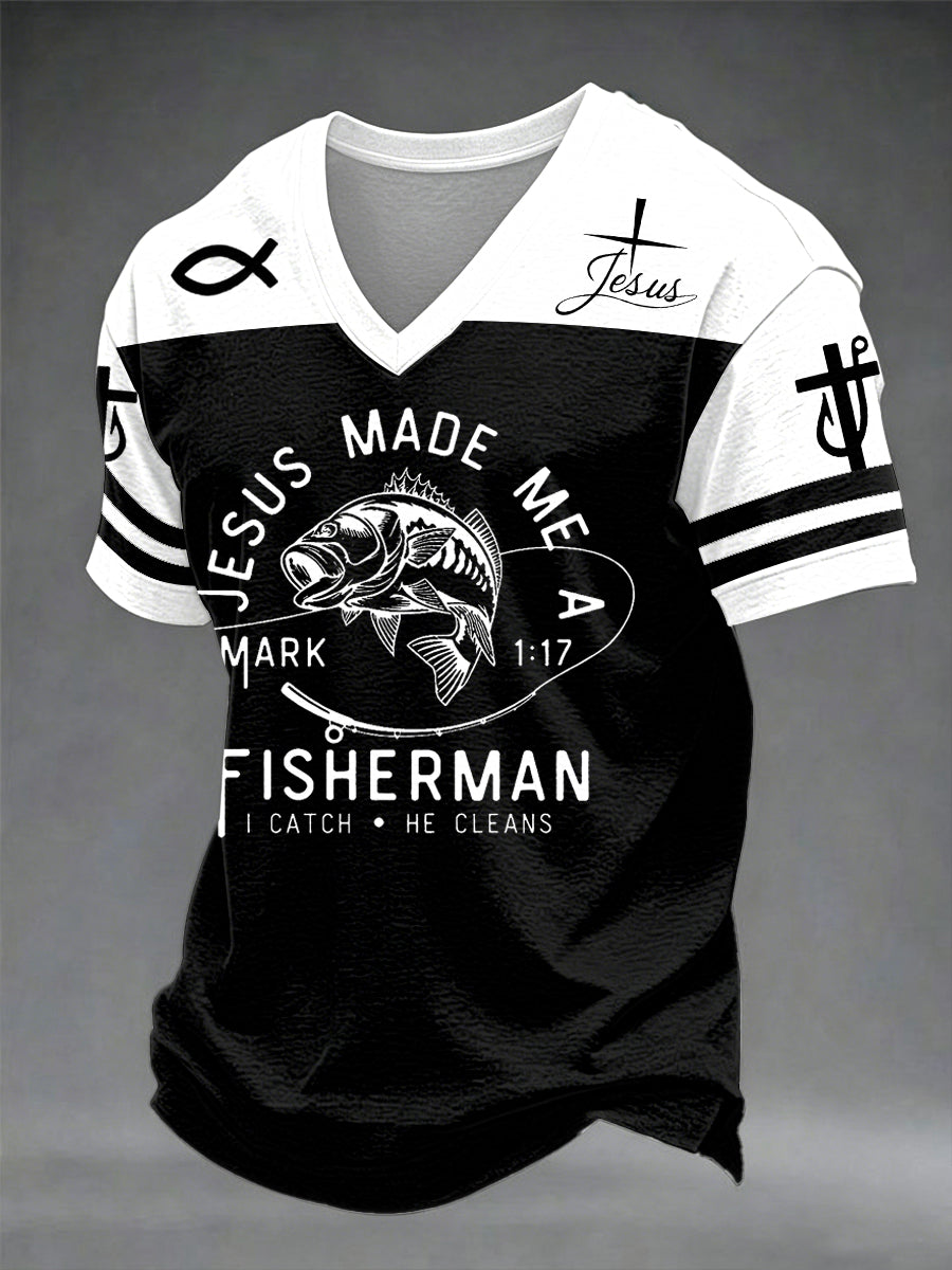 Men's Faith V-neck T-shirt