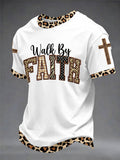 Men's Walk By Faith Unisex Casual Short-Sleeve T-Shirt