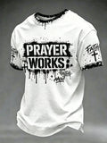 Men's Christian Faith Cross Short Sleeve T-shirt