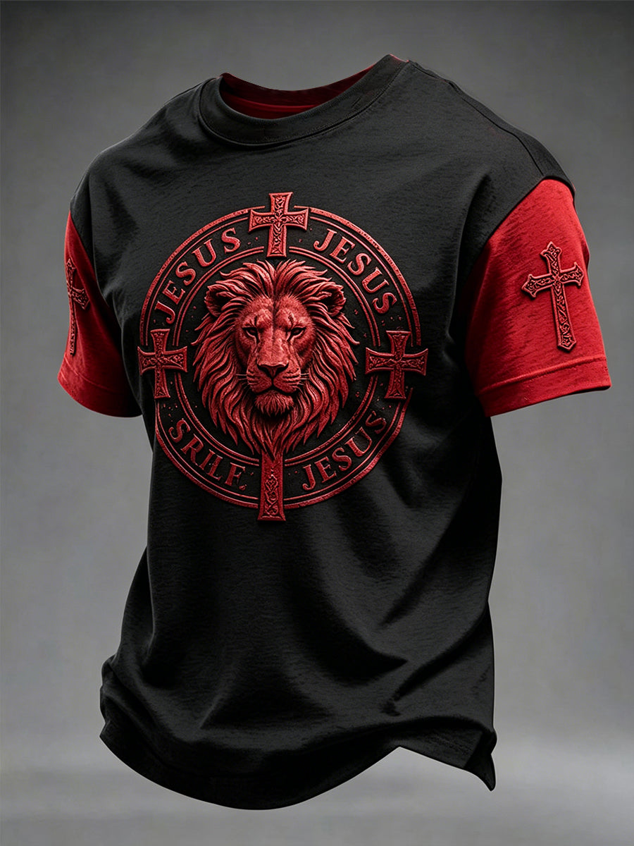 Men's JESUS Printed T-shirt