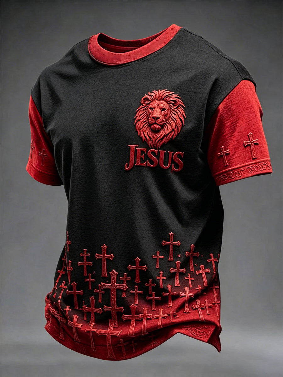 Men's JESUS Printed T-shirt