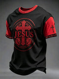 Men's JESUS Printed T-shirt