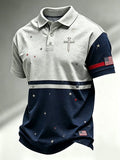 Men's Faith Print Casual T-Shirt