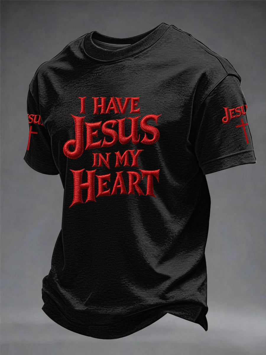 T-shirt imprimé Faith pour homme