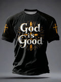 Men's Faith Printed Casual short sleeves t-shirt