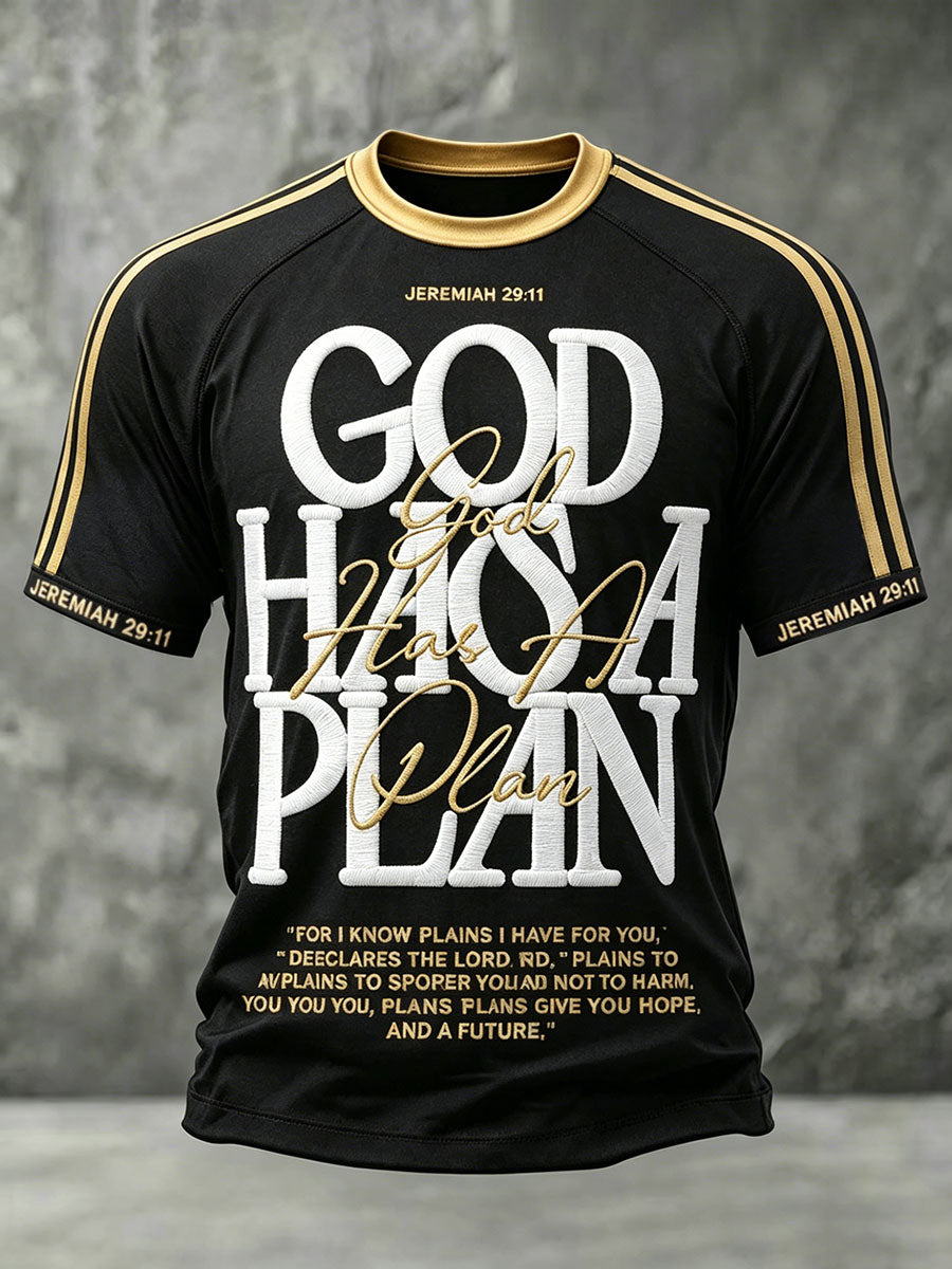Men's 'God has a plan' Jeremiah 29:11 T-shirts