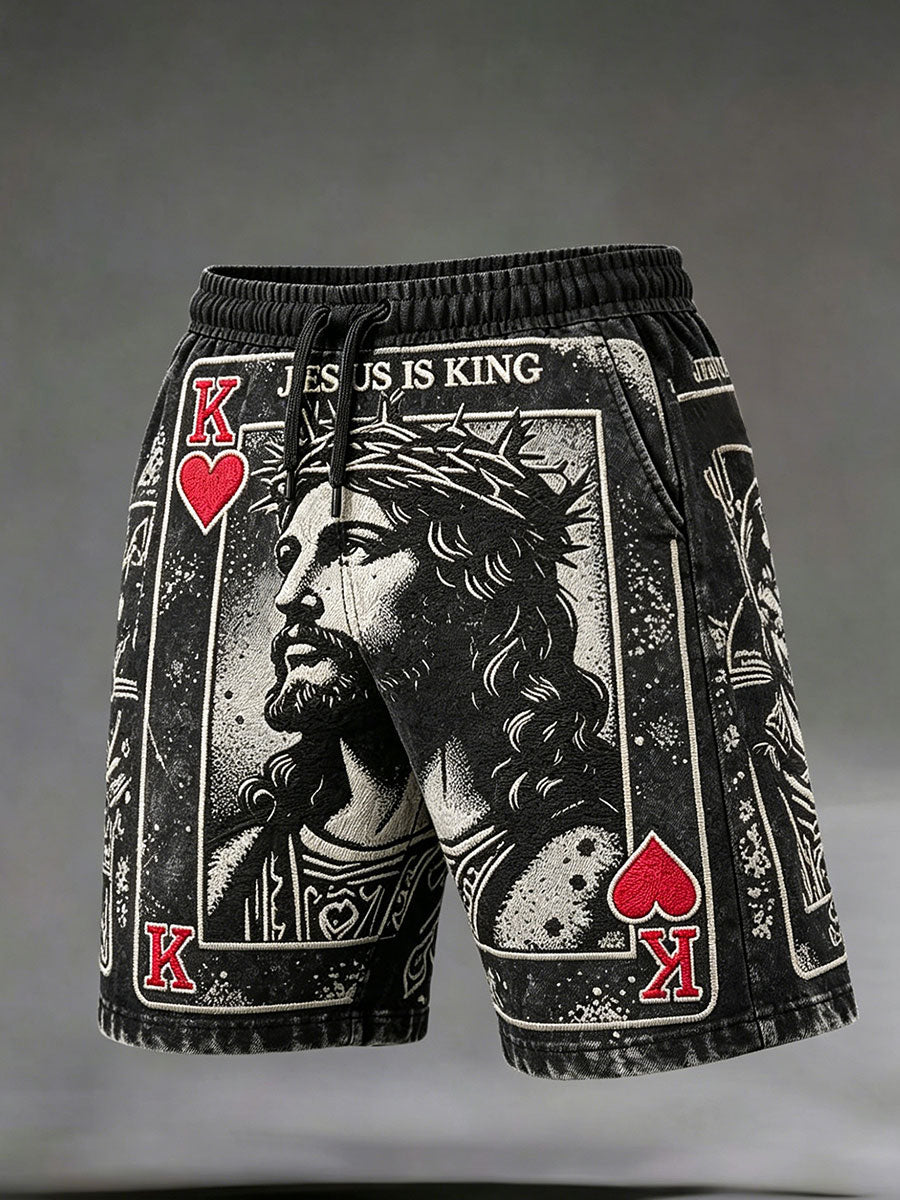 Men's 'Jesus is King' Shorts