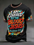 Men's 'I am covered by the blood of Jesus' T-shirts