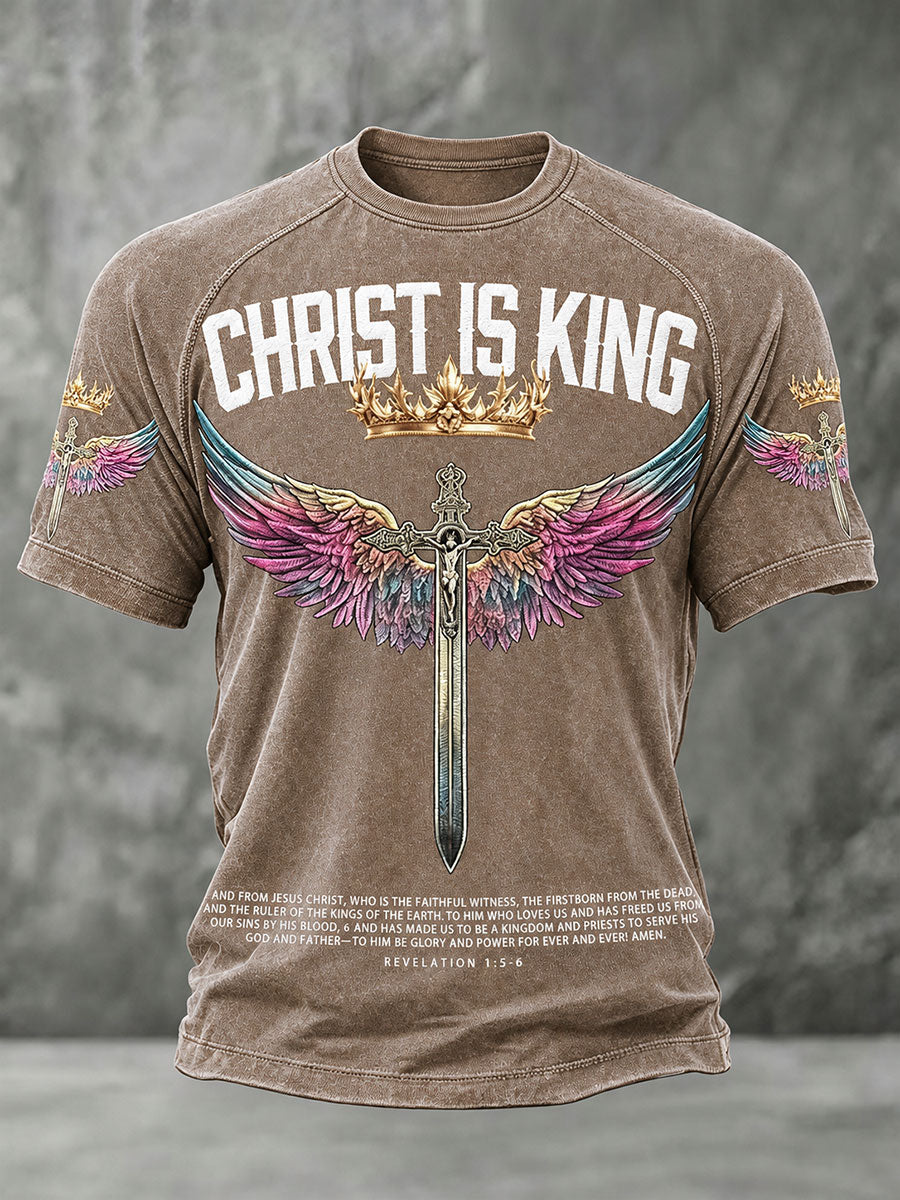 T-shirts « Christ est Roi » pour hommes
