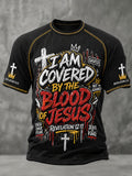 Men's 'I am covered by the blood of Jesus' T-shirts