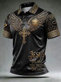 Men's The Way The Truth And The Life Printed Casual Top