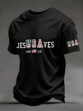 Camisetas para hombre «Jesús salva a EE. UU.»