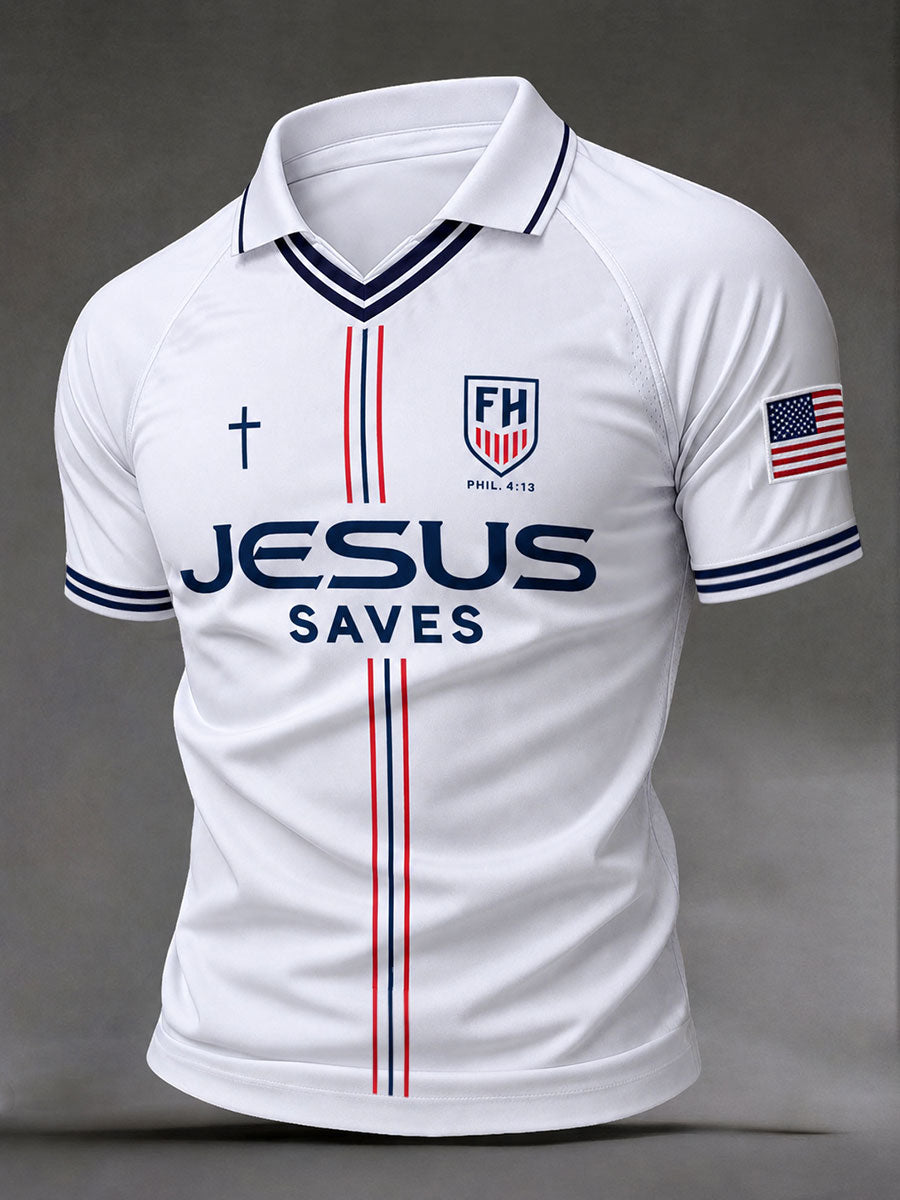 Men's 'Jesus Saves' Tops