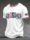 Men's 'Jesus Saves USA' T-shirts