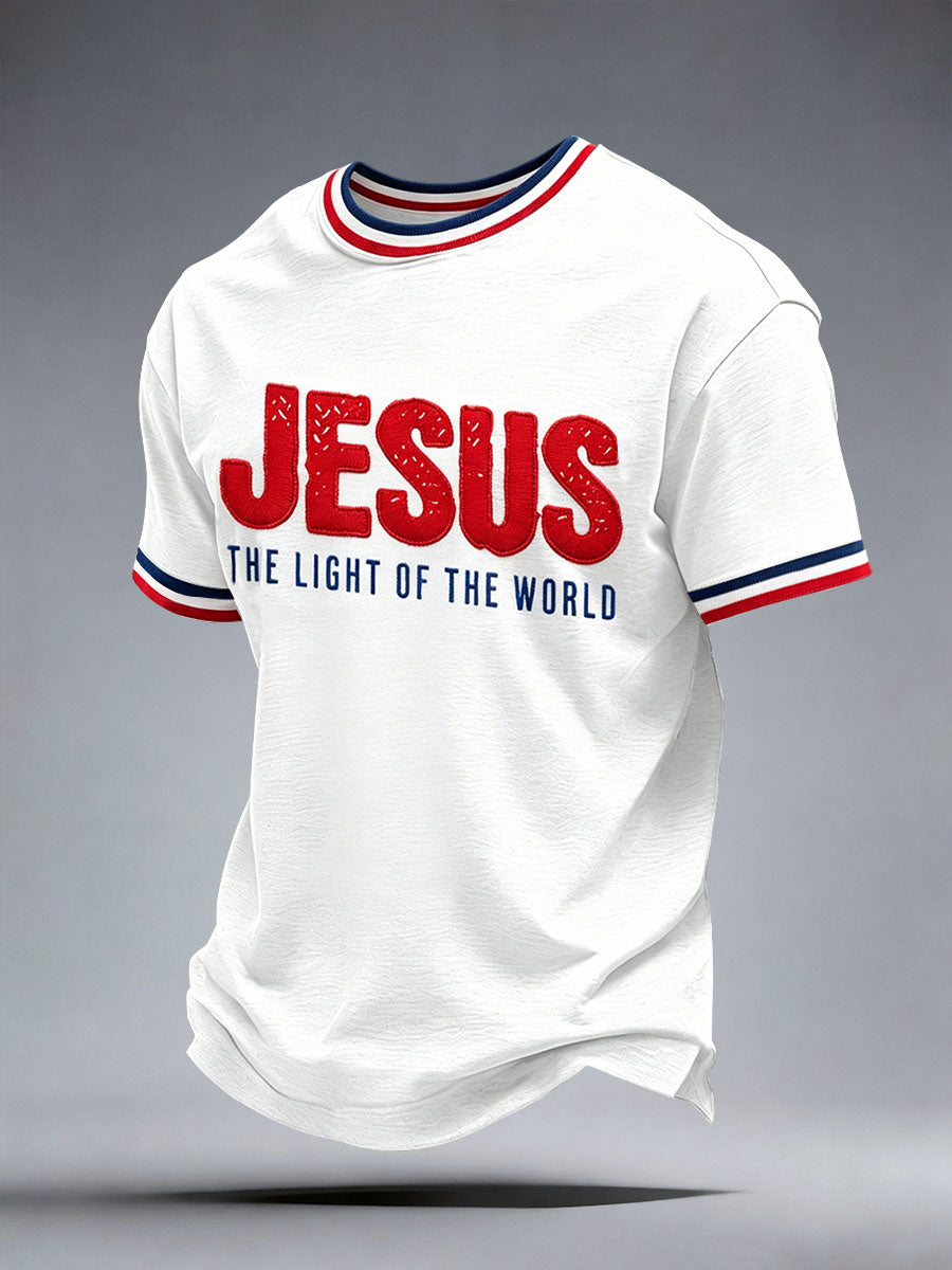 Men's Jesus Is The Light Of The World T-shirt